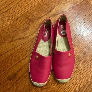 Micheal kors pinkish/purple loafers 8.5